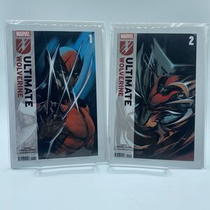 ULTIMATE WOLVERINE #1 & #2 CVR A 1ST PRINT MARVEL 2025 CAPPUCCIO VF+/NM 2025